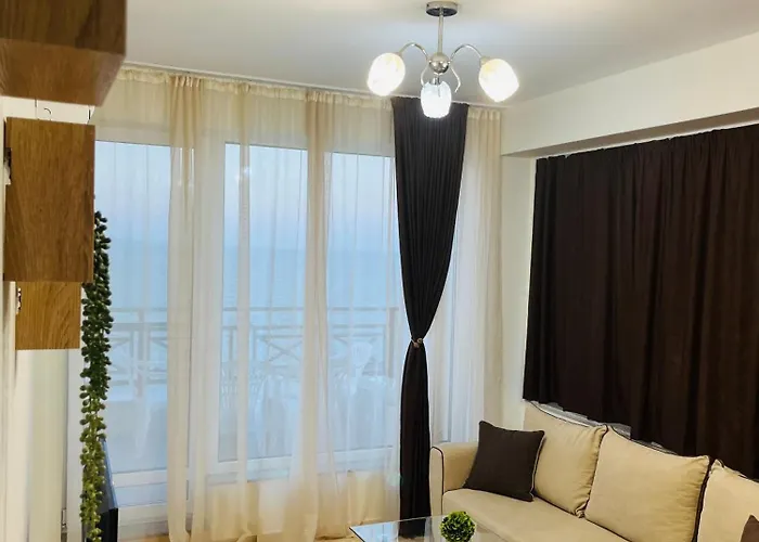 Golden Sea View New Apartament Pomorie